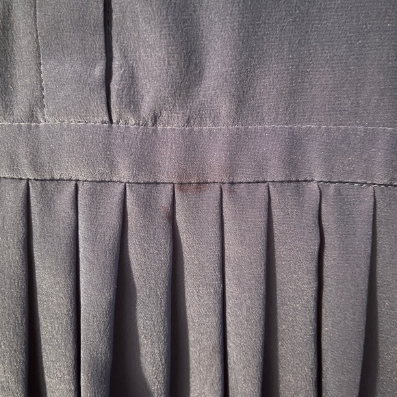 Madewell blue silk dress - Picture 3 of 7